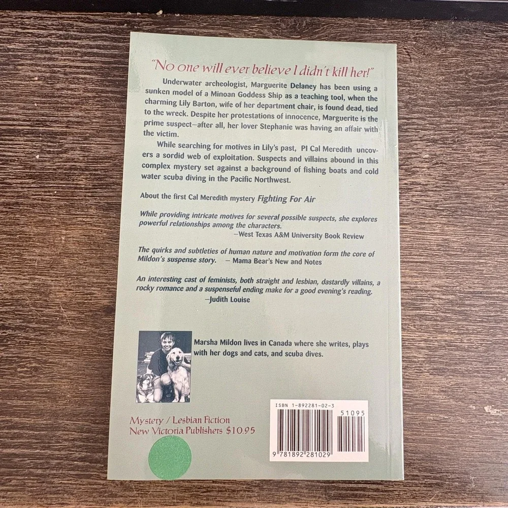 Stalking‎ The Goddess Ship Marsha Mildon Cal Meredith Lesbian Mystery Paperback